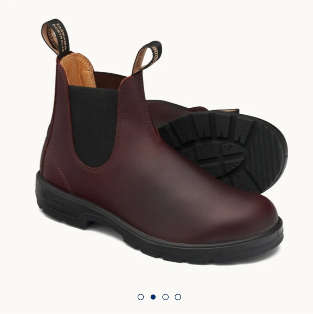 EUC Blundstone Auburn Leather Chelsea Boots